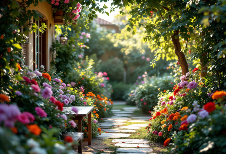 Francesca Fagnani con i suoi amati cani