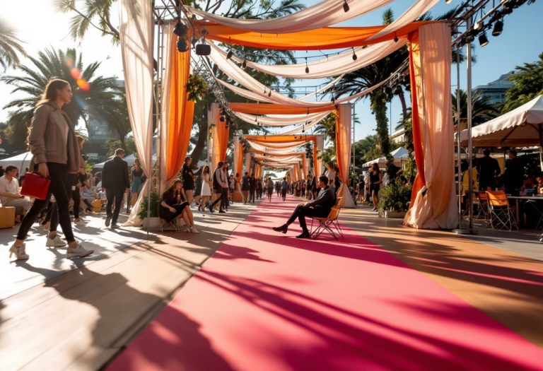 Heidi Klum in un outfit audace e alla moda