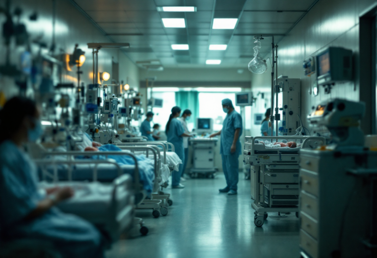 Infermiere in Myanmar che assistono pazienti con dedizione