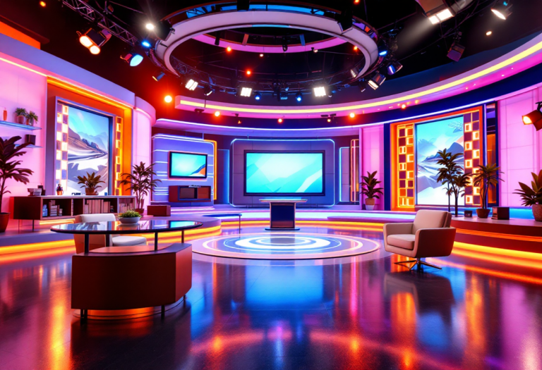 Veronica Gentili durante la presentazione dell'Isola dei Famosi