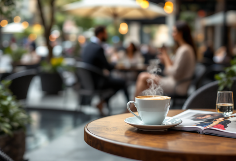 Alessandra Mastronardi in un momento di riflessione