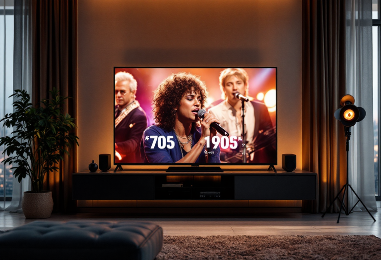 Antonella Clerici durante la presentazione di Jukebox