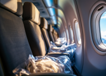 Britney Spears durante un volo turbolento