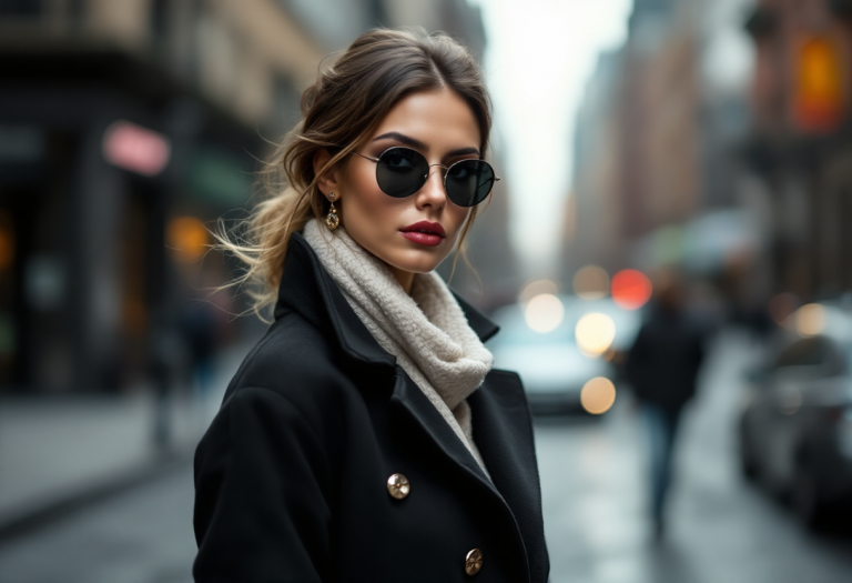 Fedez che esprime il suo stile unico tra moda e autoironia