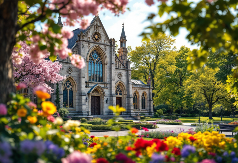 Jacques e Gabriella durante la loro Prima Comunione a Monaco