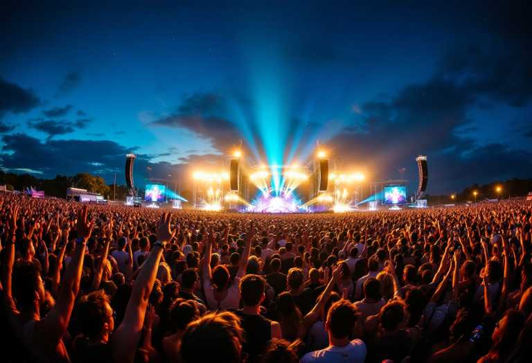 Lady Gaga si esibisce a Copacabana in un concerto storico