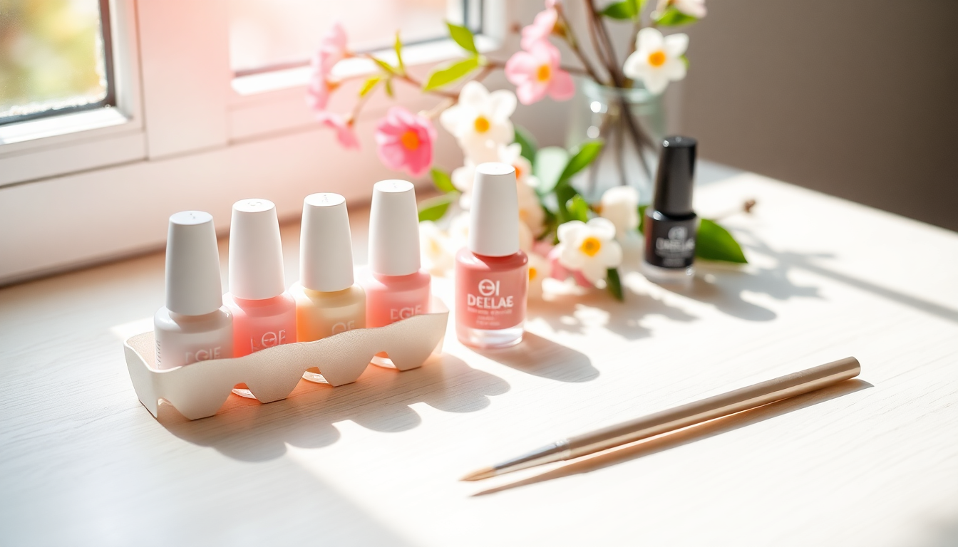 Crea nail art primaverile con il Mini Egg Nail Art Kit Crea nail art primaverile con il Mini Egg Nail Art Kit