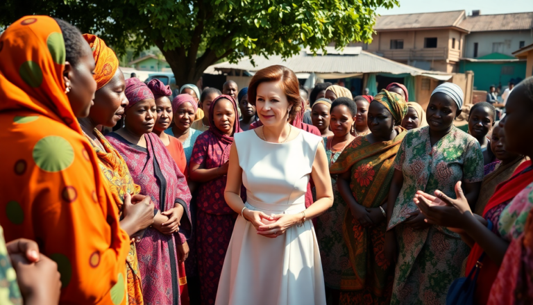 mary di danimarca un esempio di eleganza e responsabilita sociale in nigeria 1750981180