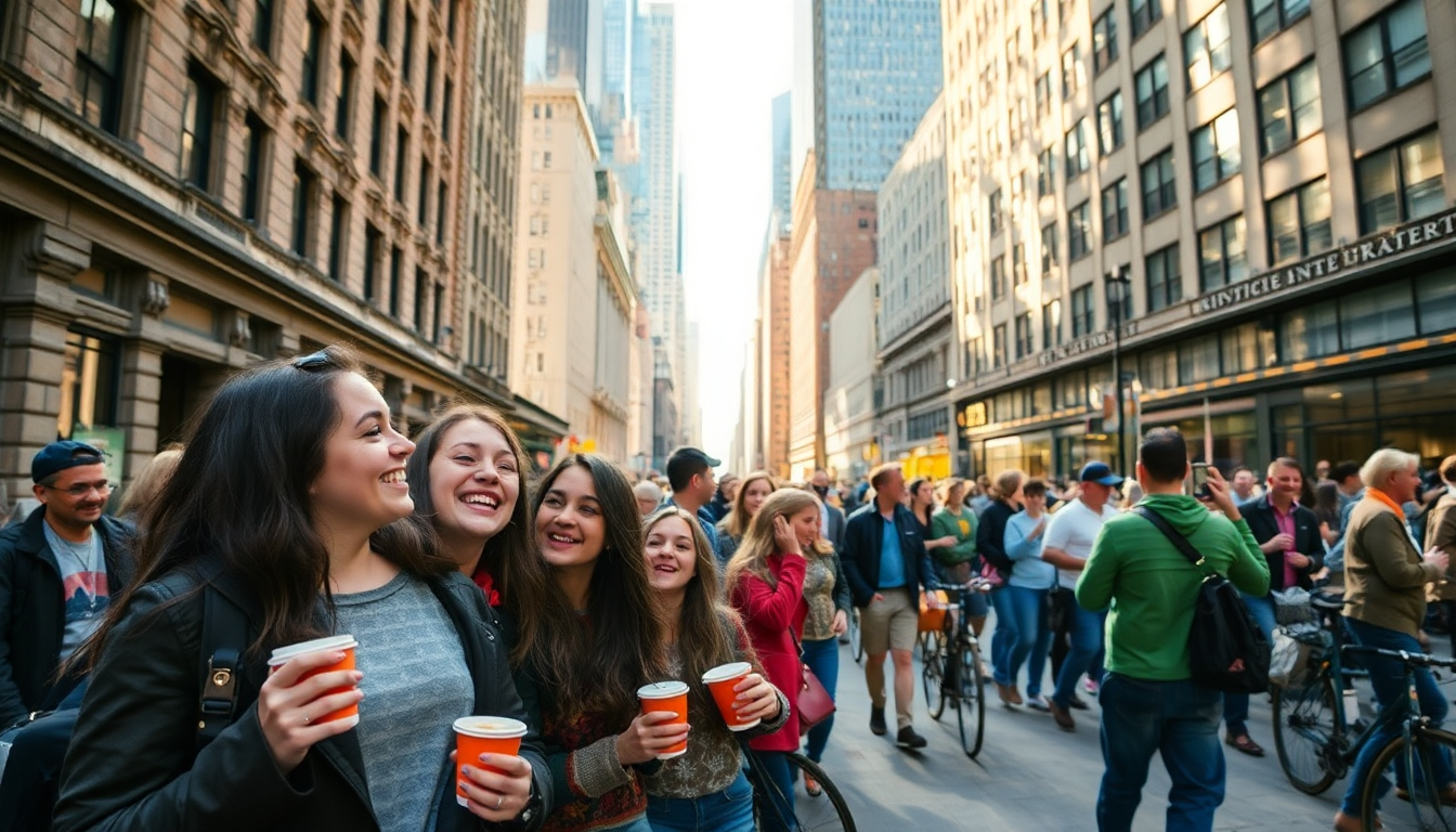 Scoprire la vita metropolitana: avventure e risate tra le strade di Manhattan Scoprire la vita metropolitana: avventure e risate tra le strade di Manhattan