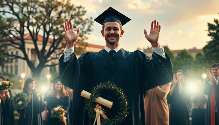 la laurea di johnny cala e il futuro nel cinema un sogno in divenire 1751532325