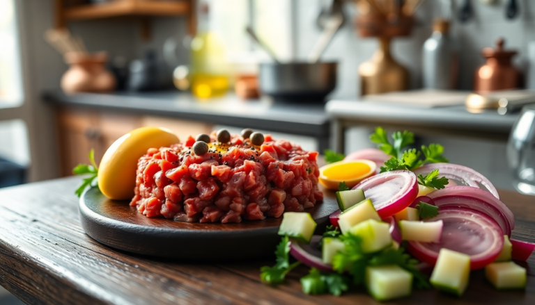 tartare di manzo un piatto classico con un tocco moderno python 1755738802