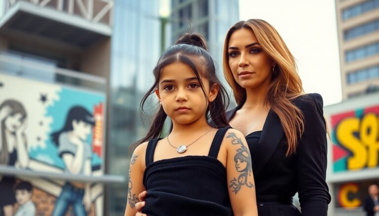 kim kardashian e sua figlia il dibattito su tatuaggi e piercing tra stile e controversie 1761490751