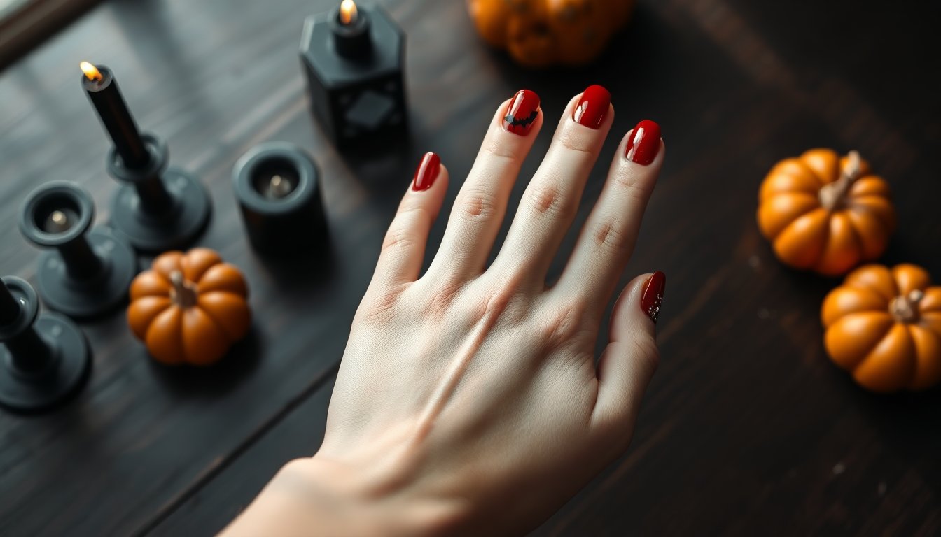 Manicure di Halloween: Idee Eleganti e Misteriose per un Look Spettrale Manicure di Halloween: Idee Eleganti e Misteriose per un Look Spettrale