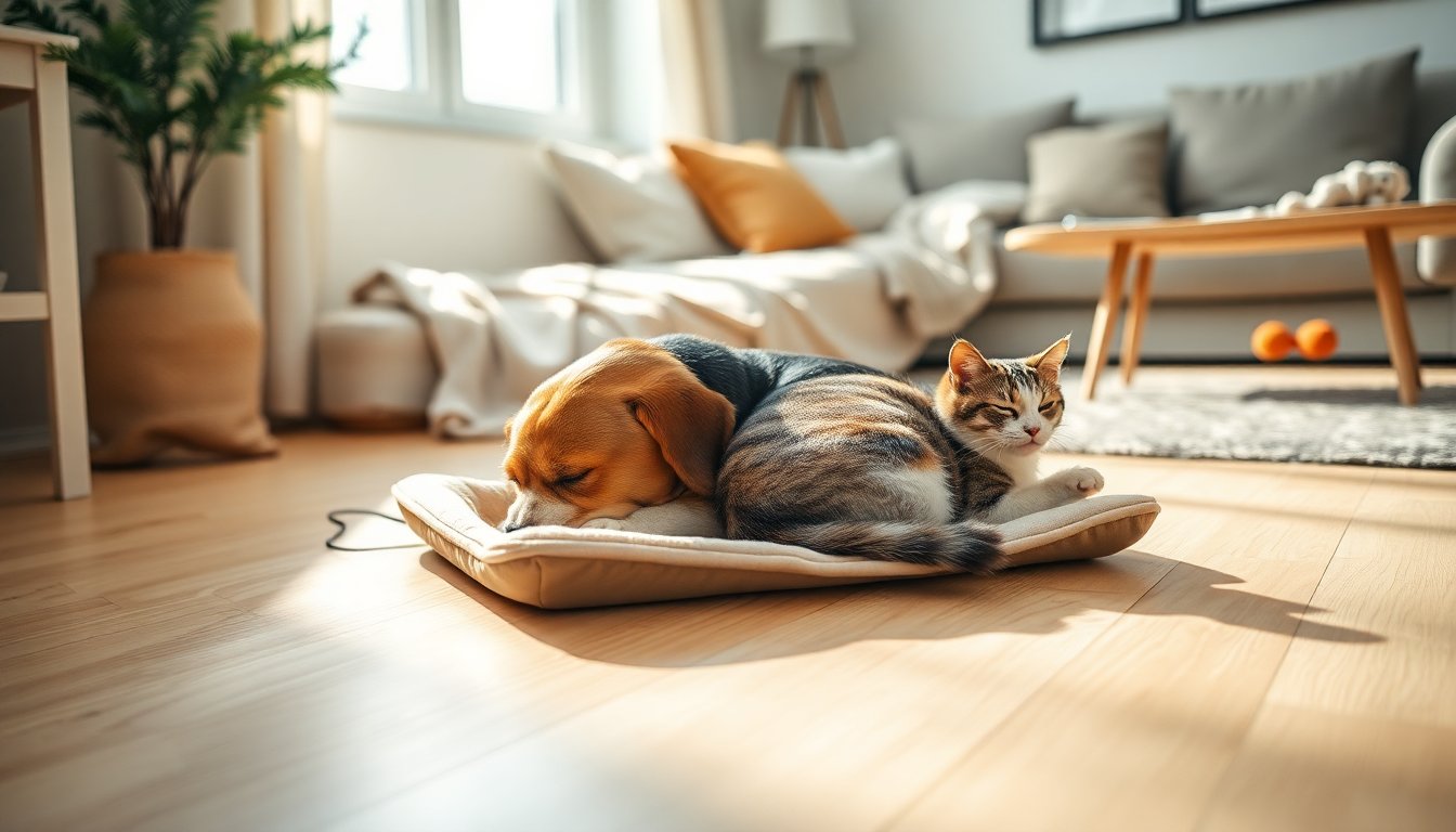 tappetini riscaldanti per cani e gatti comfort e calore invernale per i tuoi animali domestici