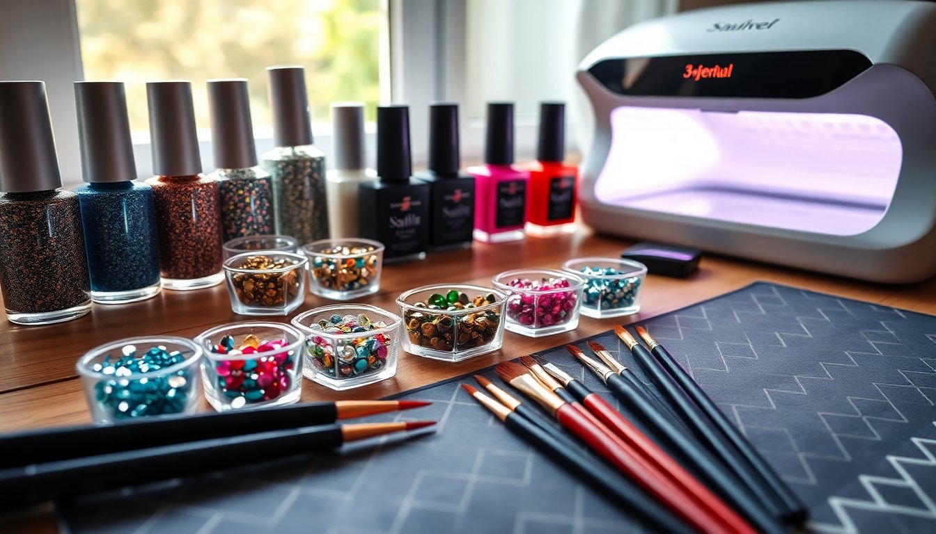 Accessori per Nail Art: Scopri la Decorazione Perfetta per le Tue Unghie