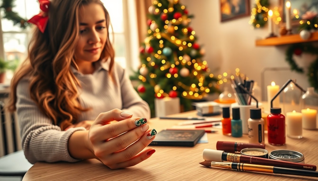 corso di nail art natalizia a savigliano crea unghie da sogno per le festivit224