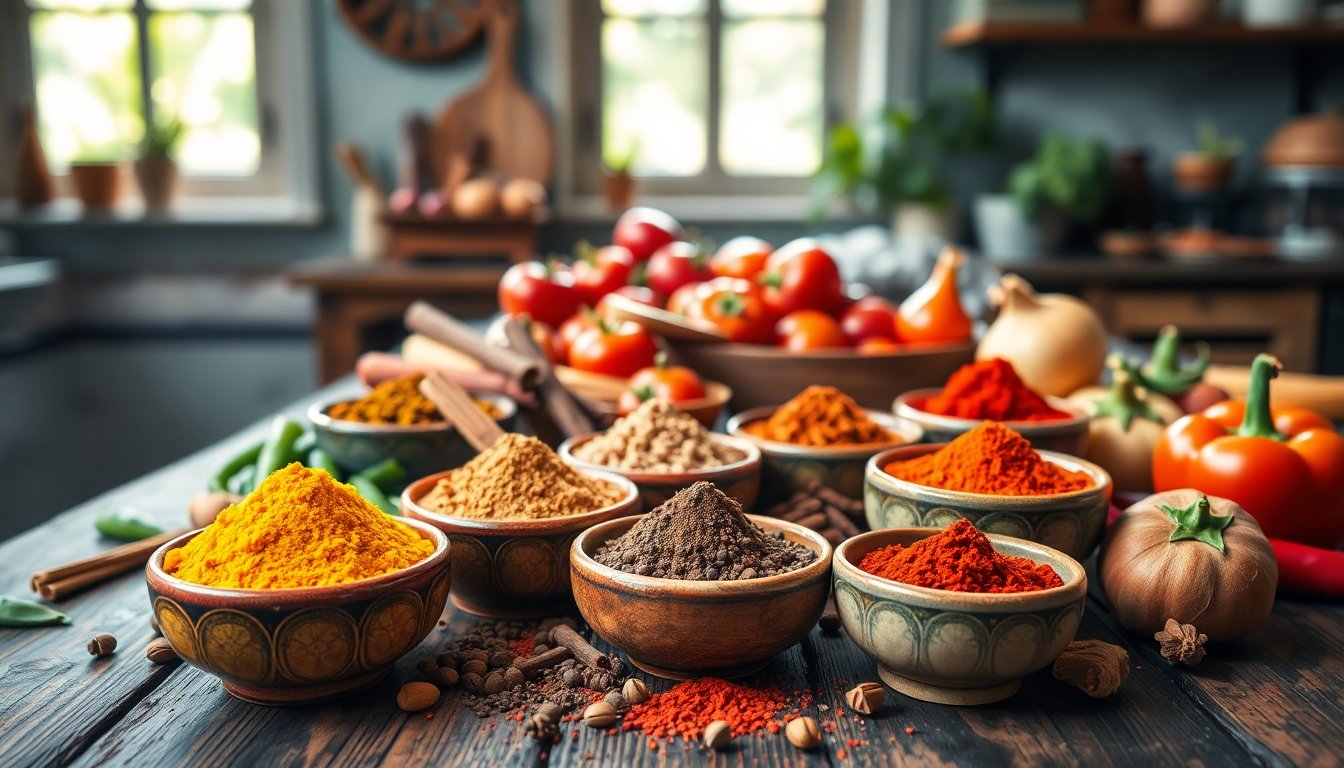 Il potere delle spezie nella cucina moderna