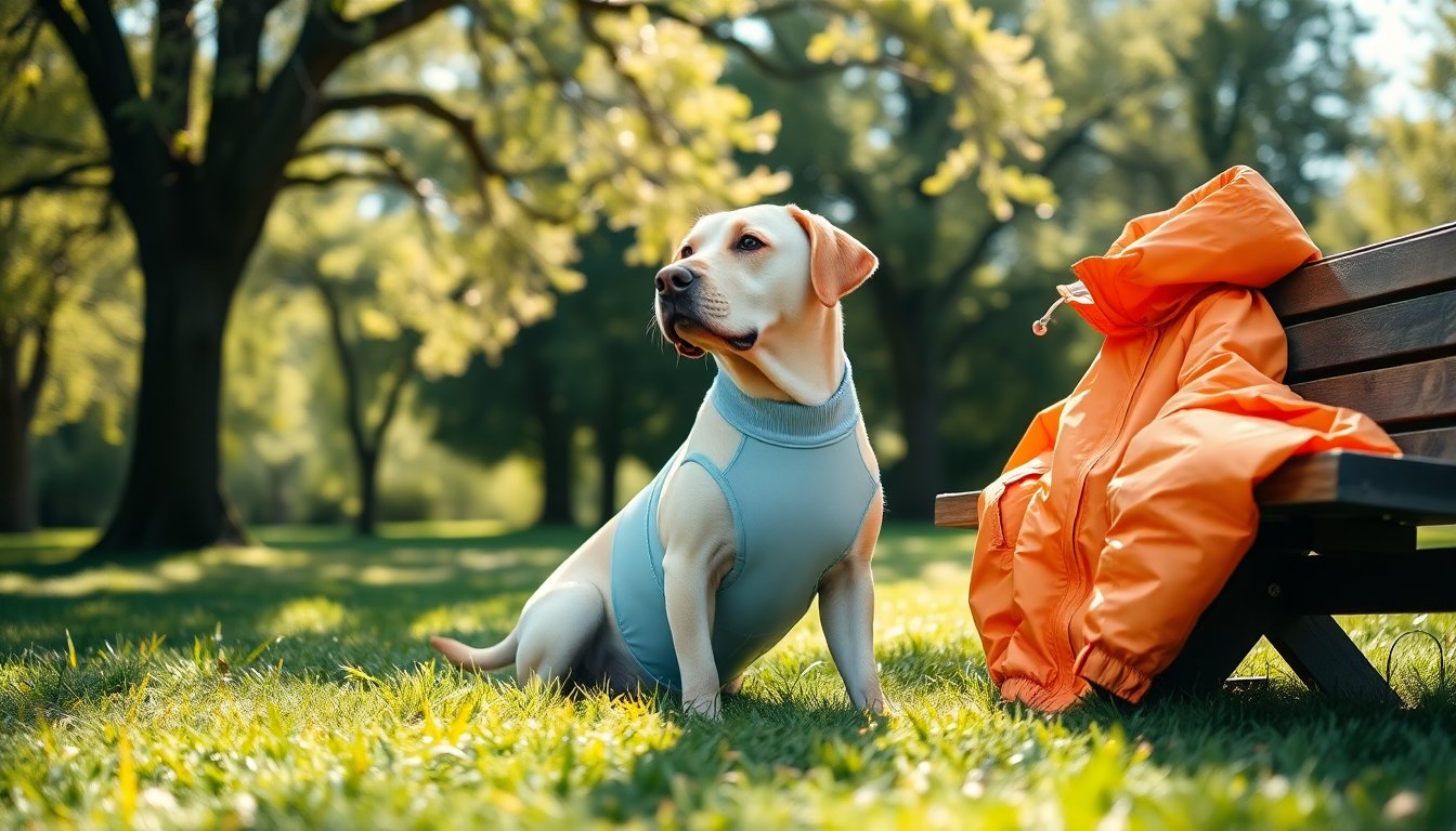 Moda canina: body post chirurgico e giacche impermeabili per il benessere del tuo cane