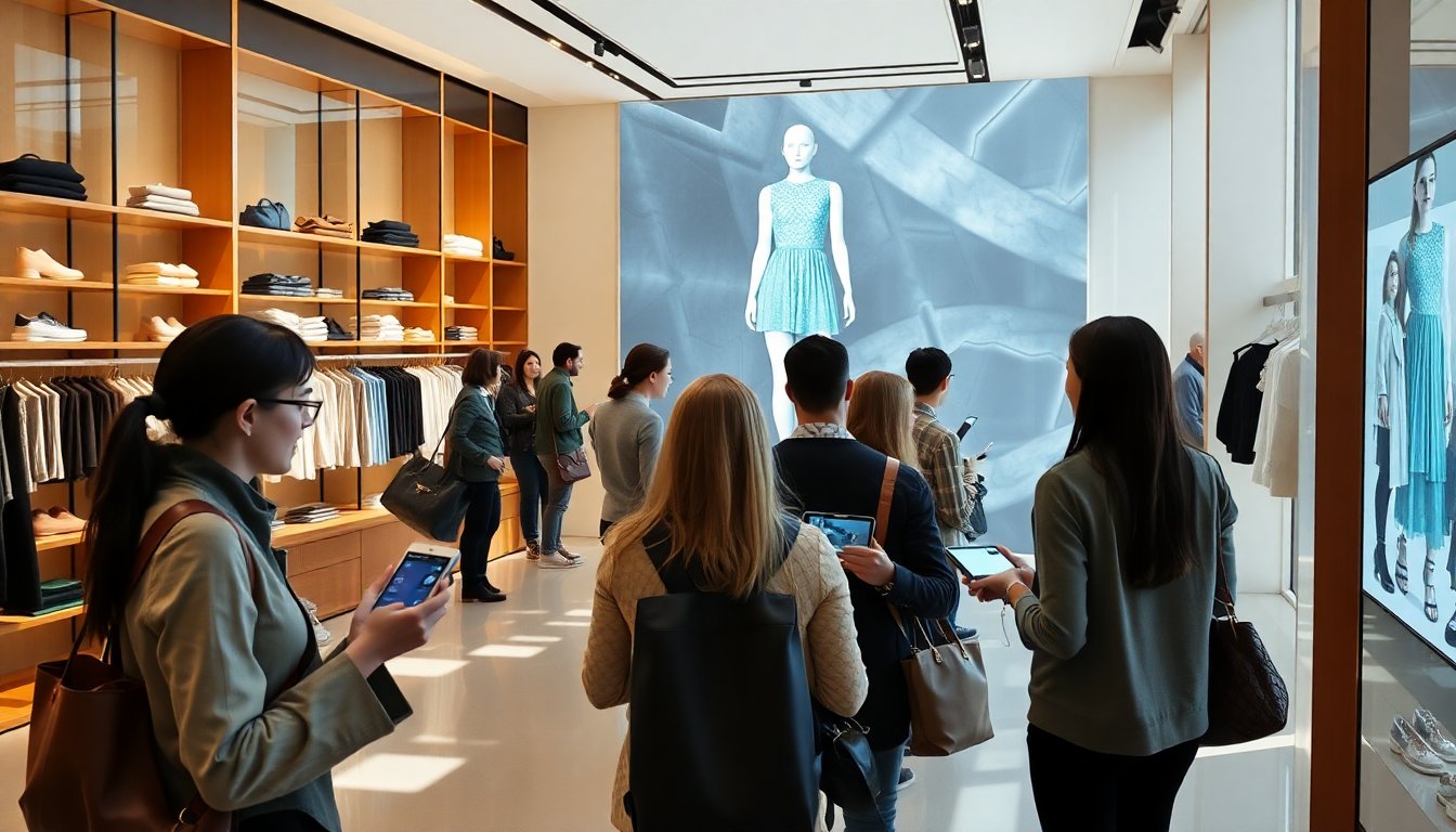 Moda e tecnologia: il futuro del commercio al dettaglio Moda e tecnologia: il futuro del commercio al dettaglio