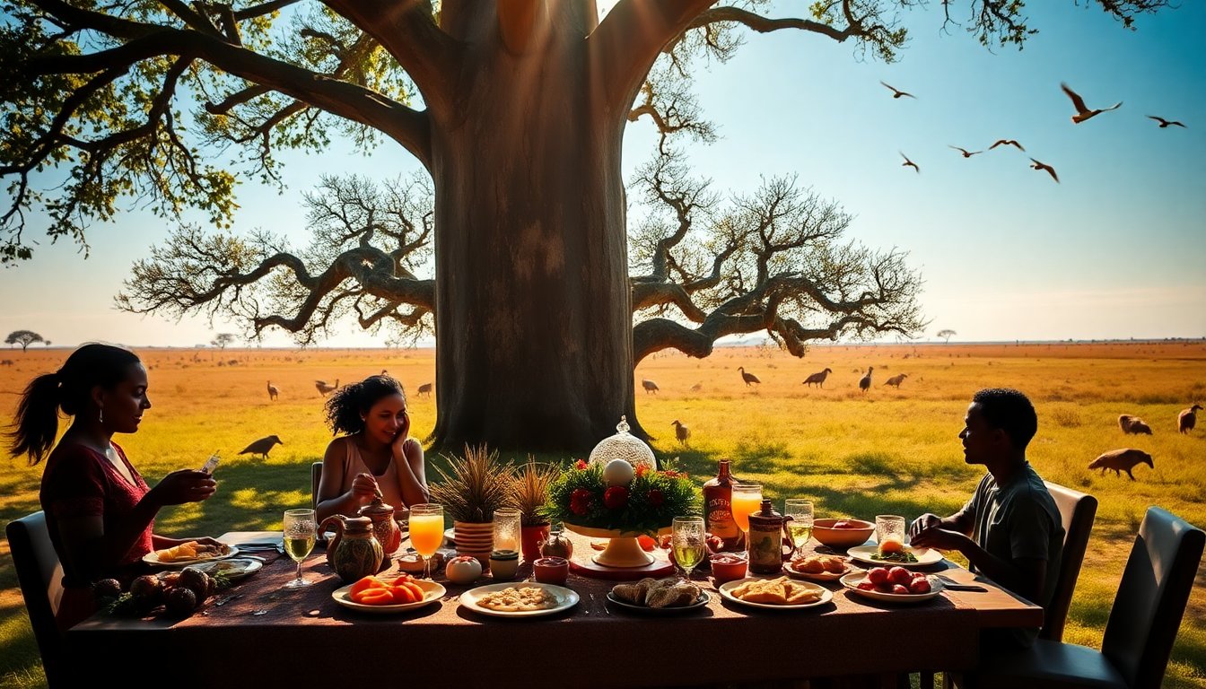 elisabetta gregoraci e briatore natale in kenya con il figlio nathan 1766680947