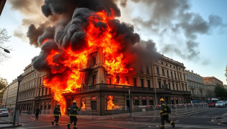 incendio in centro citta evacuazione e danni ingenti 1766466385
