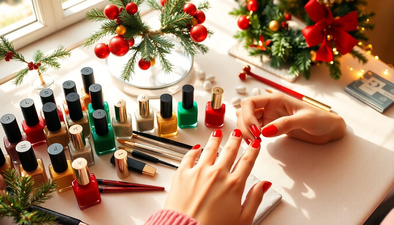 Tendenze e Colori Unghie Natalizie 2025: I Must Have per le Feste Tendenze e Colori Unghie Natalizie 2025: I Must Have per le Feste