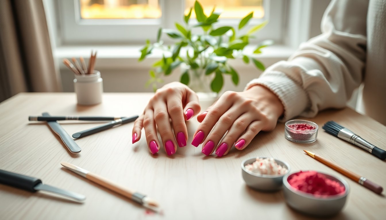 unghie fucsia scopri la nuova tendenza per una manicure brillante e alla moda 1765864061
