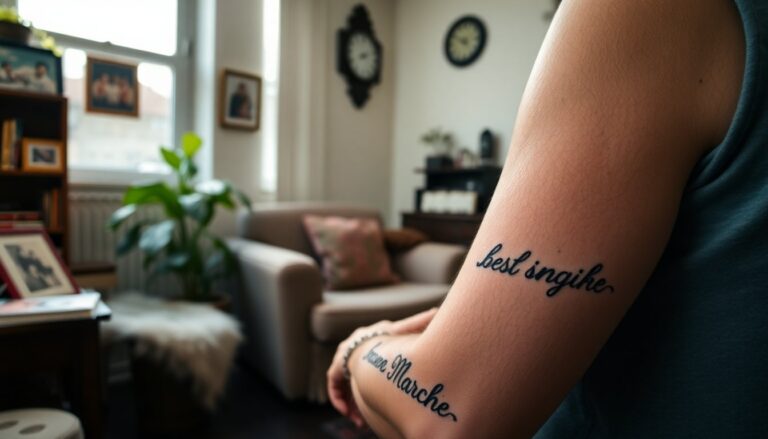 wanna marchi si tatua una frase virale ecco il significato 1764947716