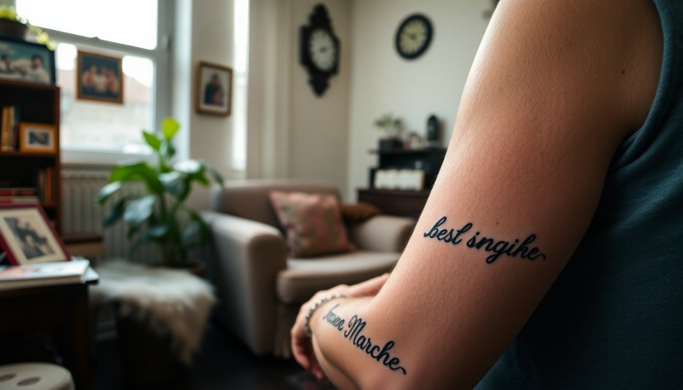 wanna marchi si tatua una frase virale ecco il significato 1764947716