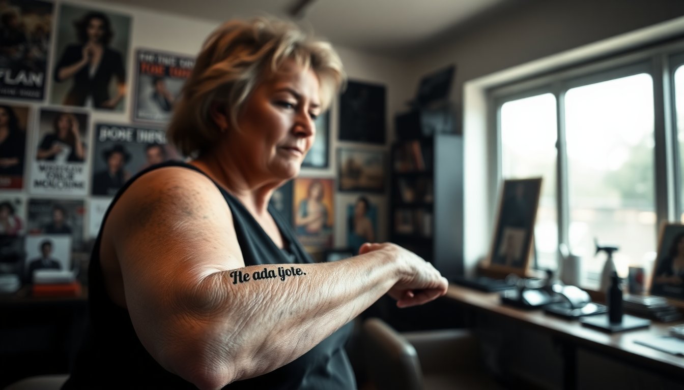 wanna marchi un tatuaggio per celebrarne la storia a 83 anni 1764980795