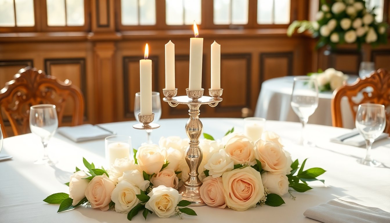 centrotavola con candele per matrimoni idee creative e consigli utili 1768266175