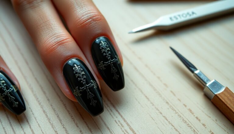 croci gotiche estrose eleganza unica per unghie di tendenza 1769189869