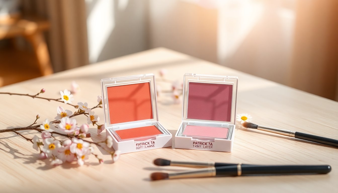 scopri i nuovi blush di patrick ta per una primavera vibrante e colorata 1768492242