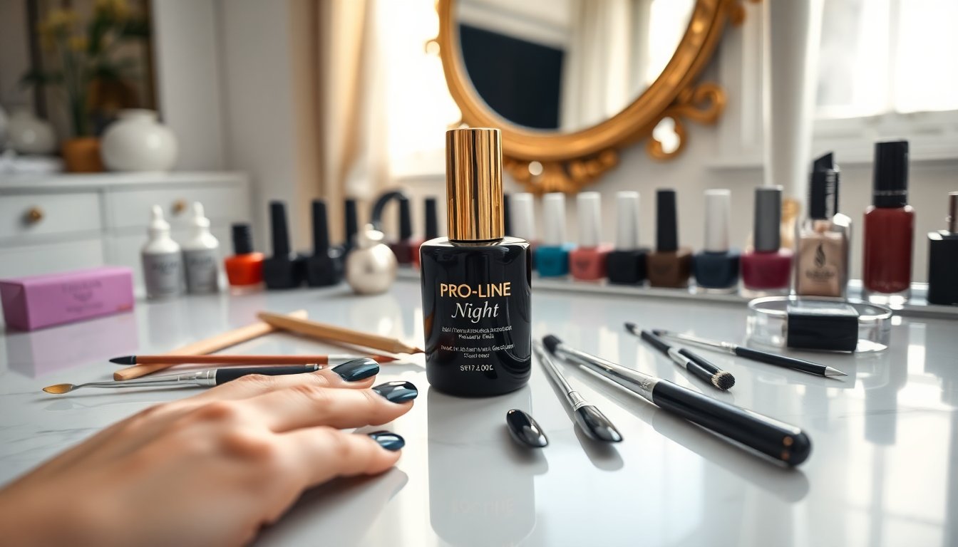 smalto semipermanente pro line night il nero perfetto per manicure eleganti e di classe 1767292405
