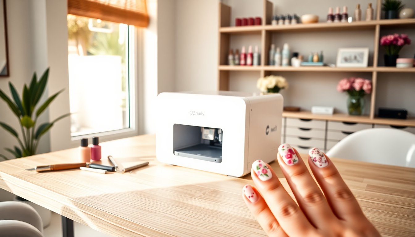stampante innovativa per unghie o2nails fullmate x125 scopri la rivoluzione nella manicure 1767960172