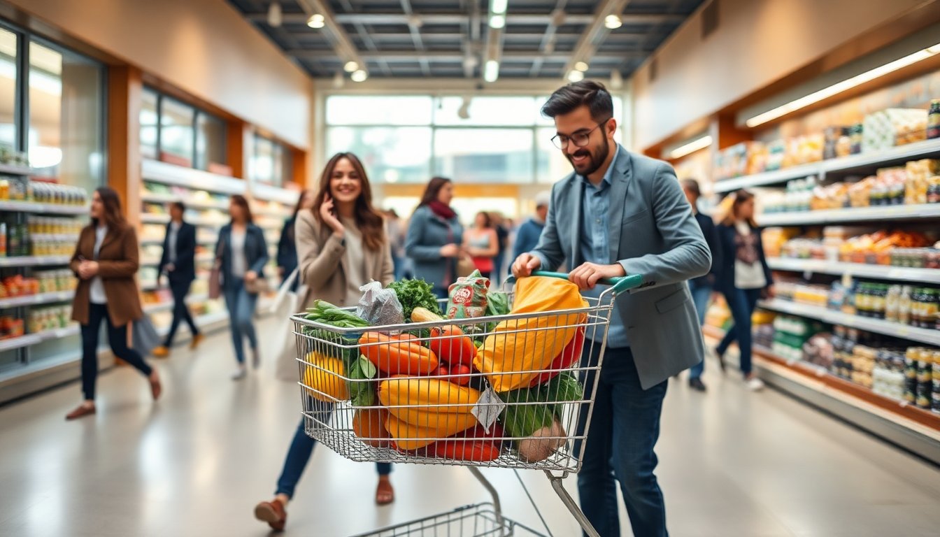 giorgia todrani spaventata da uno scherzo di emanuel lo al supermercato il video che ha fatto il giro del web 1770133869