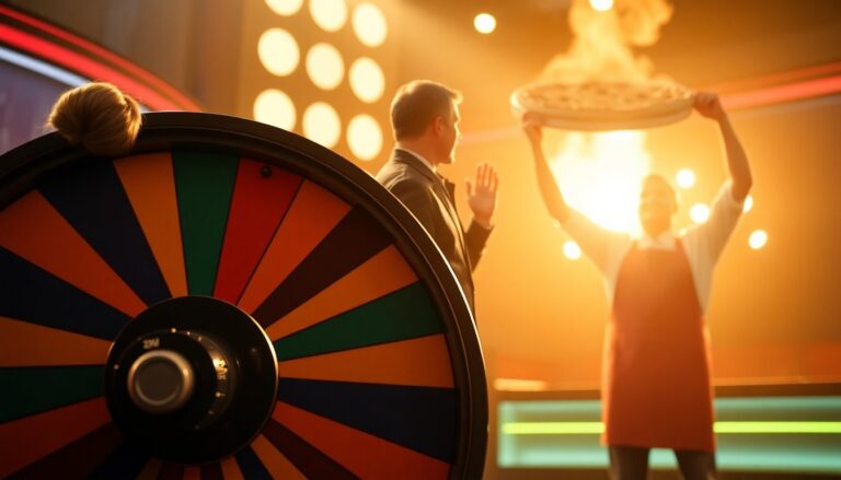 la ruota della fortuna serata vivace con gerry scotti samira lui e il trionfo del pizzaiolo 1771480548