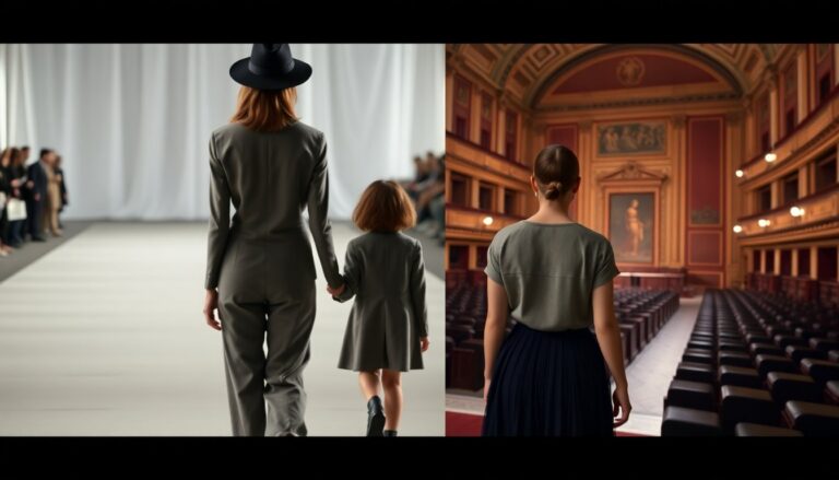 madre e figlia in passerella a milano e due nuove produzioni teatrali in scena 1771977453