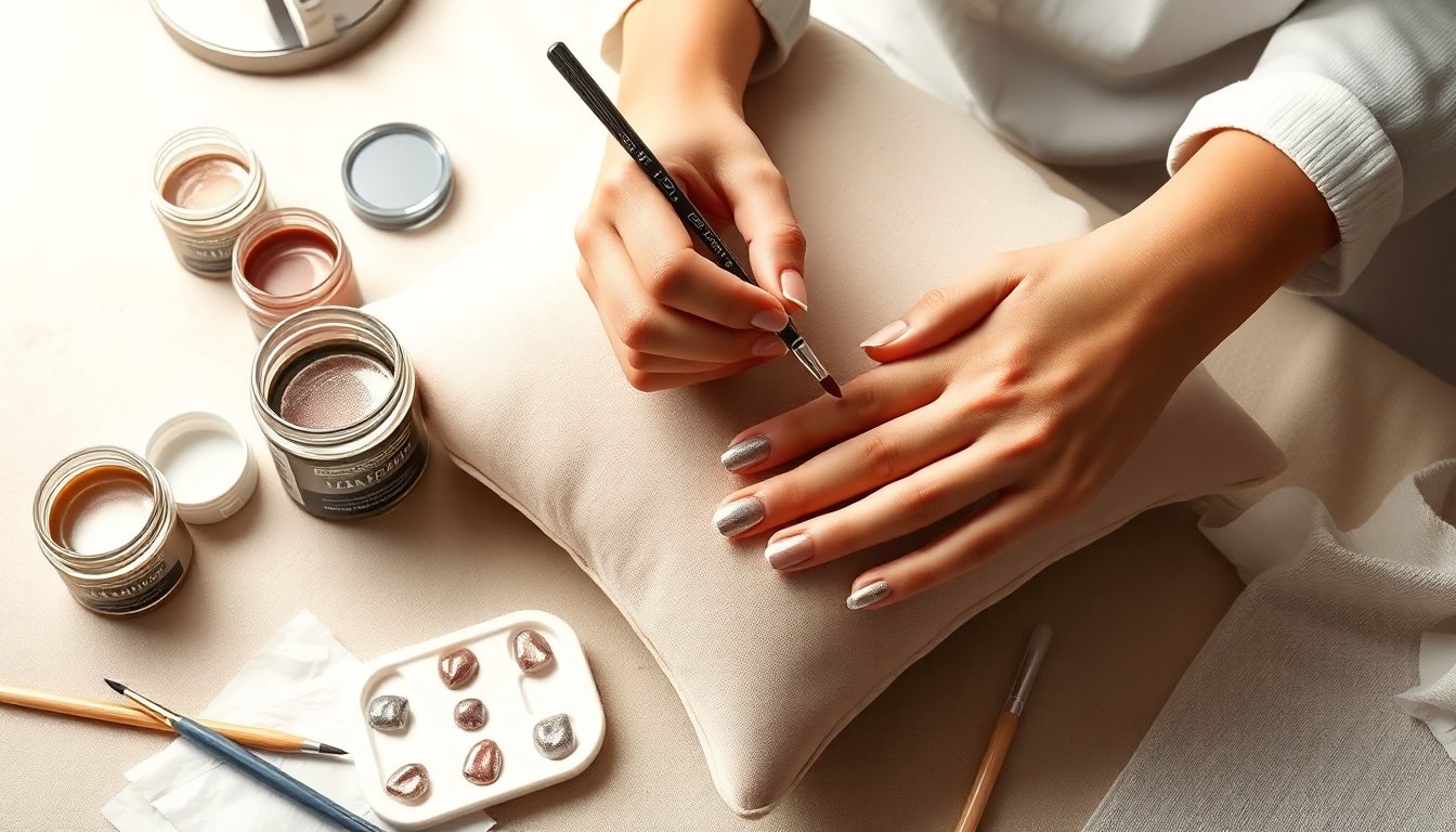 metallic painting gel il set professionale per decorazioni precise 1770906969