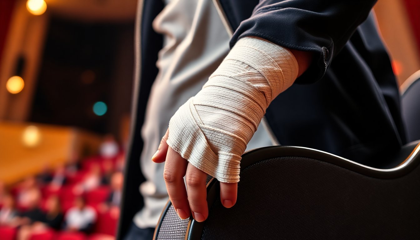 perche tommaso paradiso ha la mano fasciata a sanremo 2026 1772011726