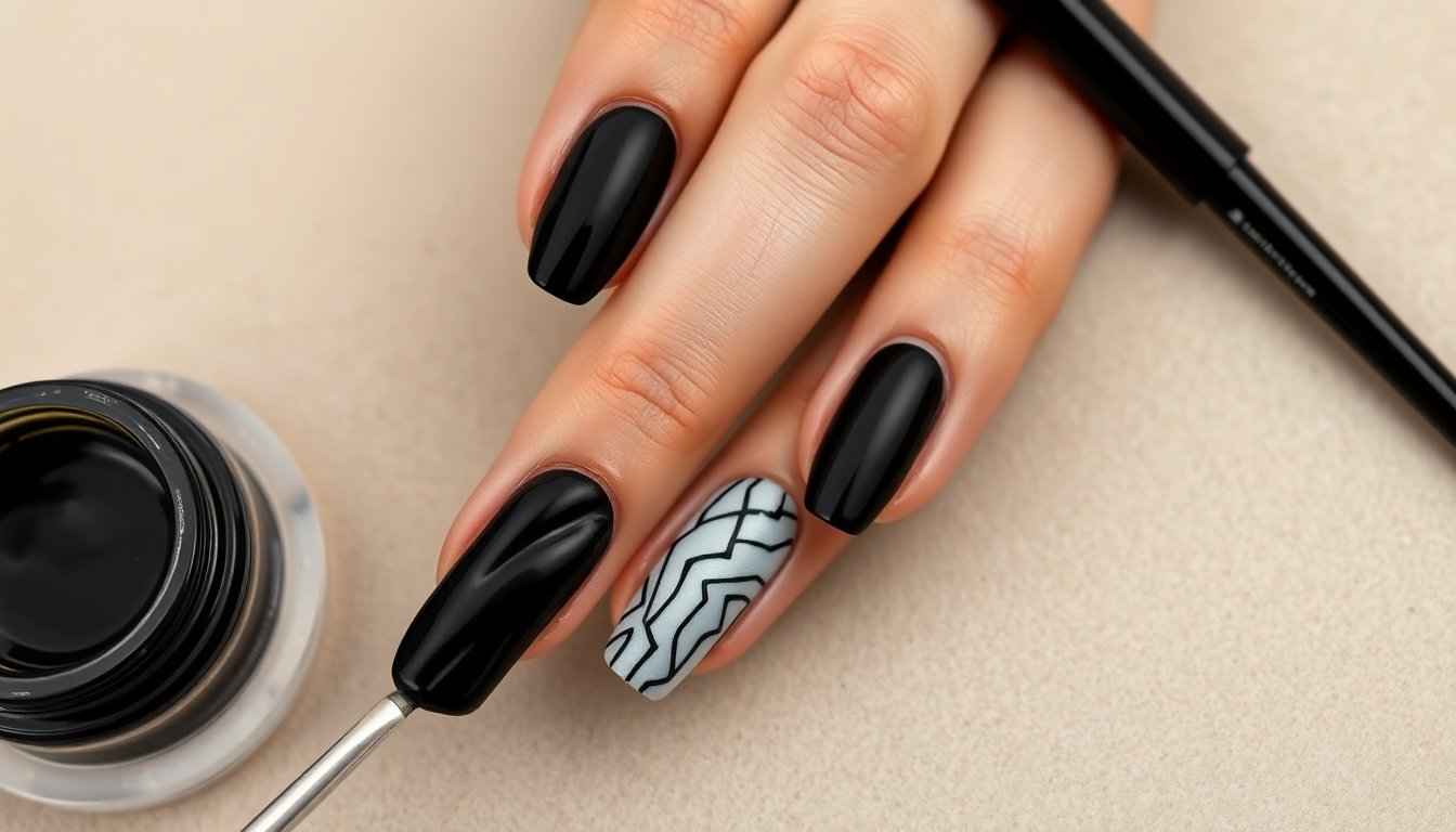 poking gel black per nail art creative e facili da realizzare 1770947339