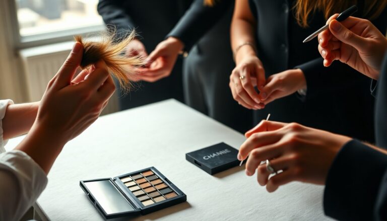 come capelli e trucco hanno raccontato moschino e roberto cavalli mentre chanel dialogava con vogue 1772947166