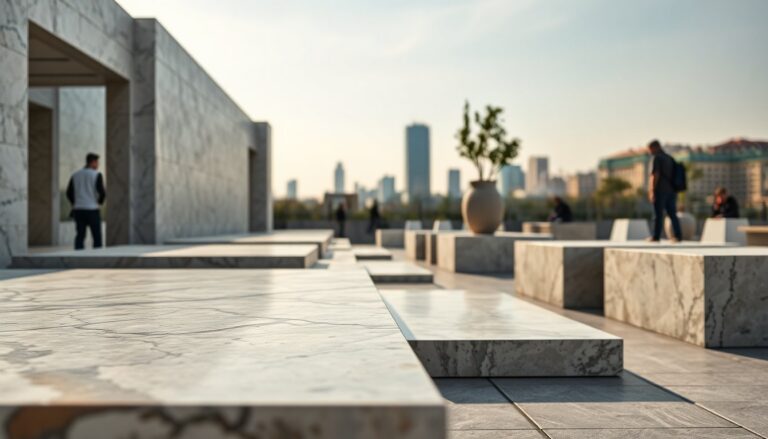 design week di milano 2026 materiali autentici pietra e design outdoor rigenerato 1772713188