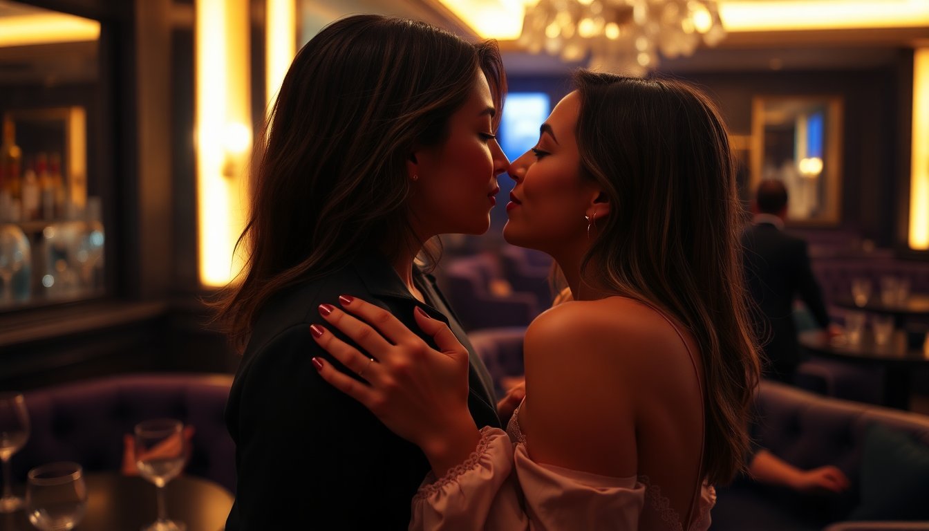 elodie e franceska il bacio in discoteca che conferma la loro vicinanza 1772565569