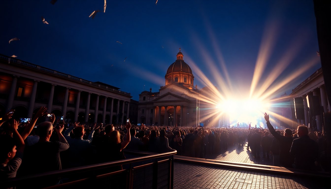 il concerto di sal da vinci a piazza del plebiscito ospiti duetti e emozioni 1773555501