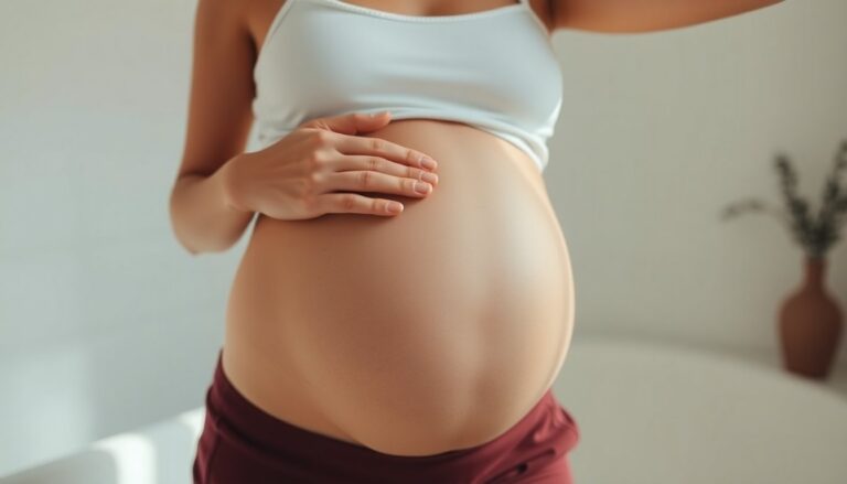 pellegrini con il pancione selfie battute social e il ricordo del parto difficile 1773299905