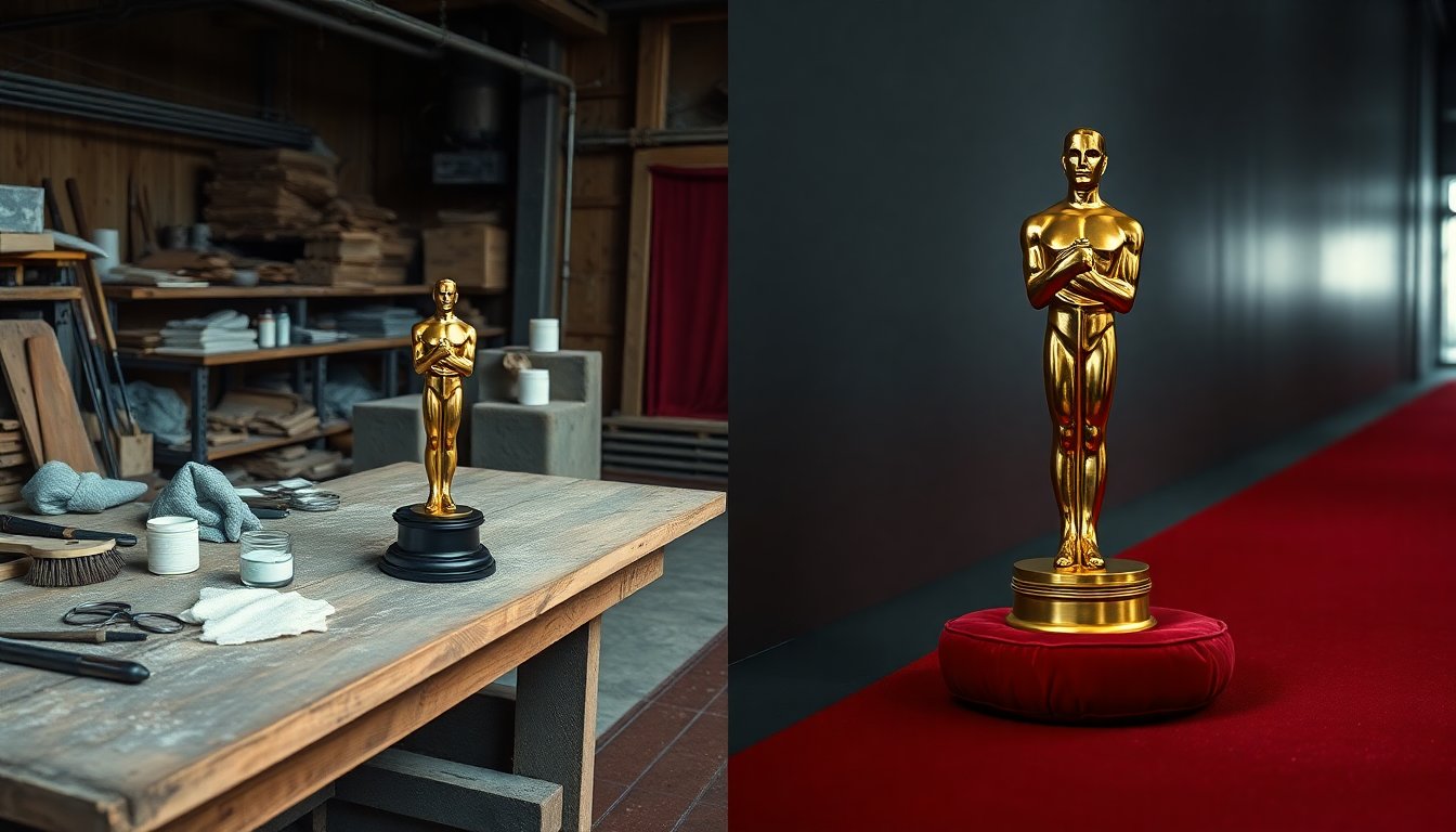 statuetta oscar curiosita e numeri dalla fabbrica al red carpet di 2026 1773537526